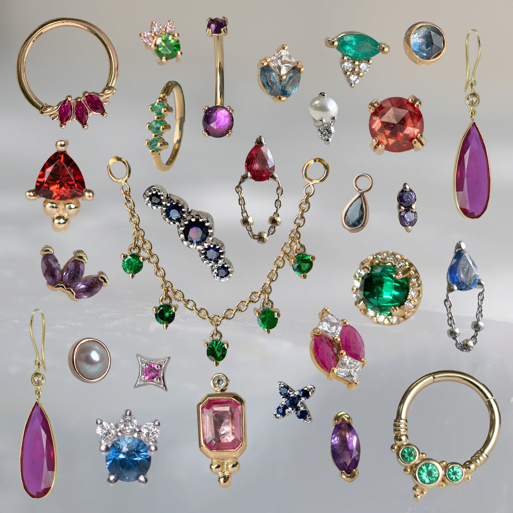Classic Colorful Jewels