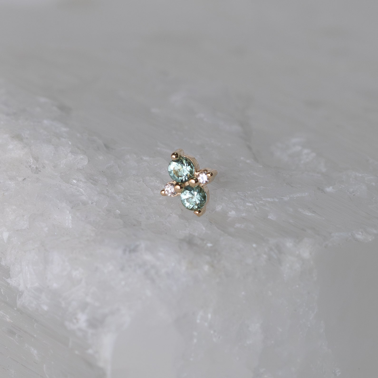 アクセサリー BVLA Beaded Trillion Seafoam Tourmaline BVLA Beaded Trillion Seafoam Tourmaline